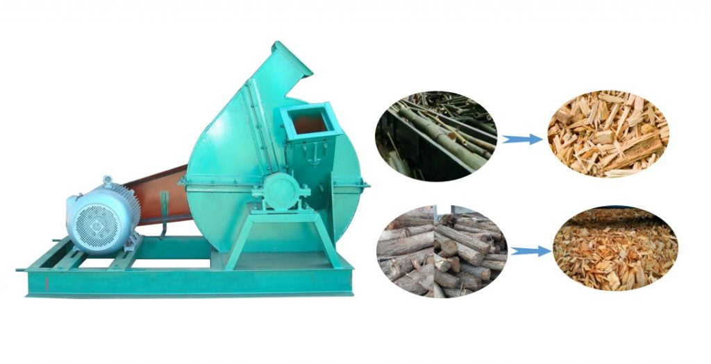 commercial disc wood chipper