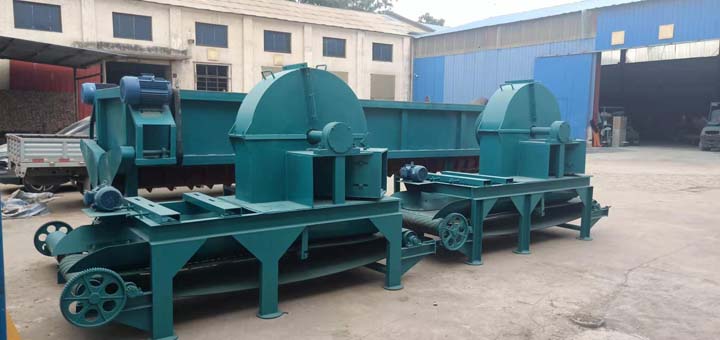 wood debarkers and wood chippers are in stock of Shuliy machinery