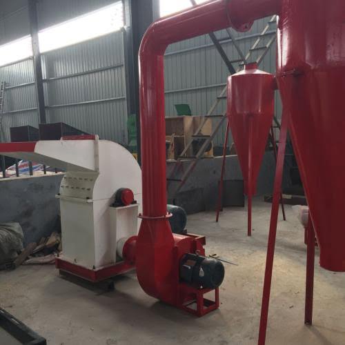 hammer straw crusher with the dust collector