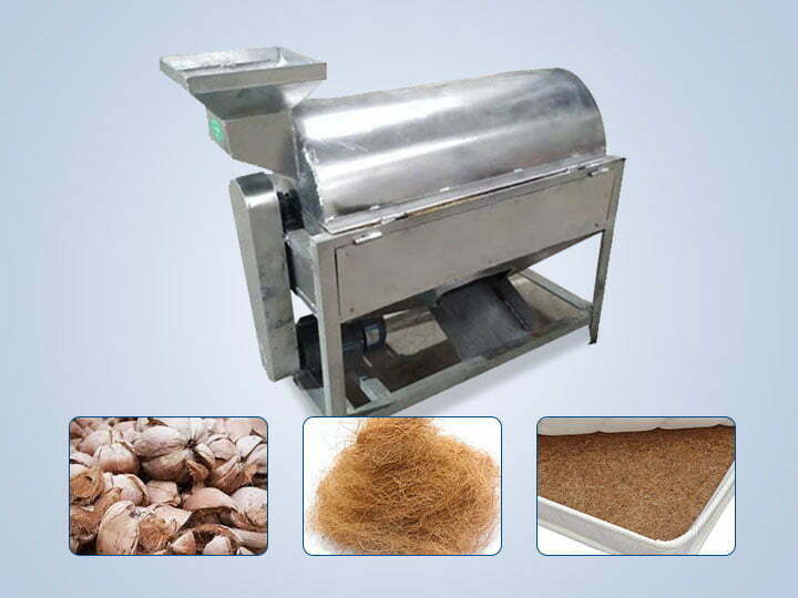 coconut fiber extraction machine