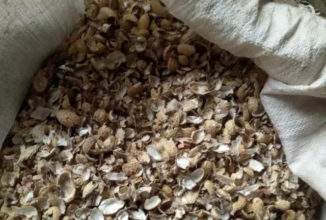 How to recycle used peanut shells