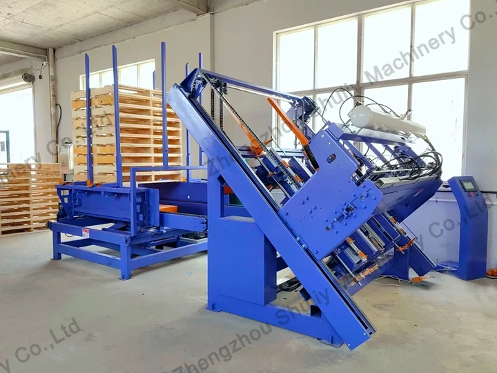 GMA wood pallet forming machine