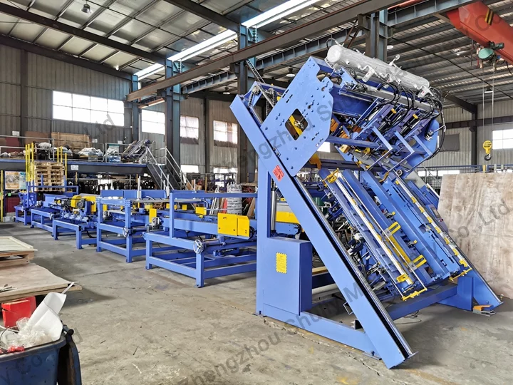 wood pallet machine
