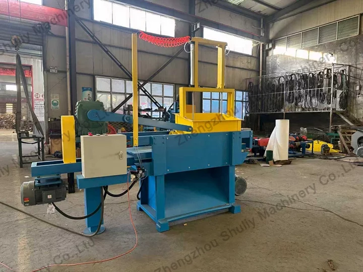 horizontal wood shaving machine