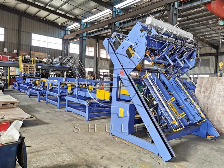 máquina para fazer paletes de madeira