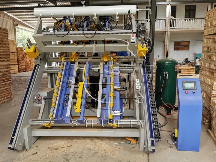 wood pallet production line