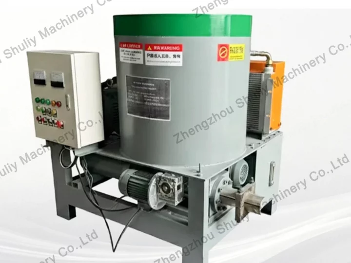 wood briquetting machine