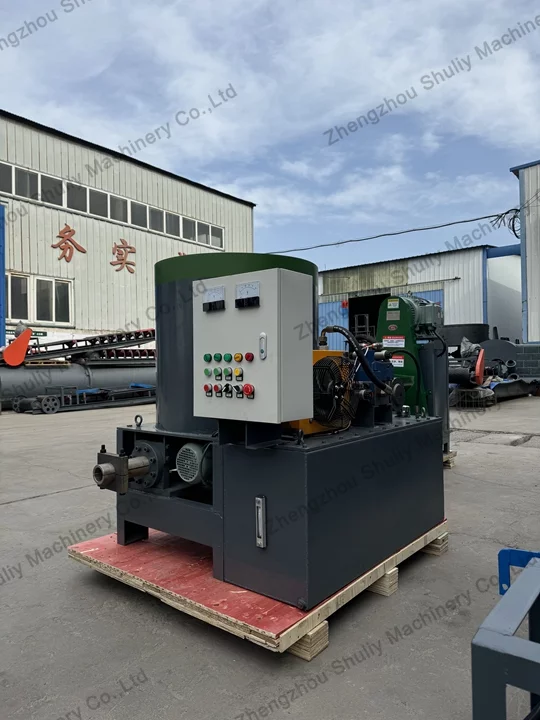 wood waste briquette press